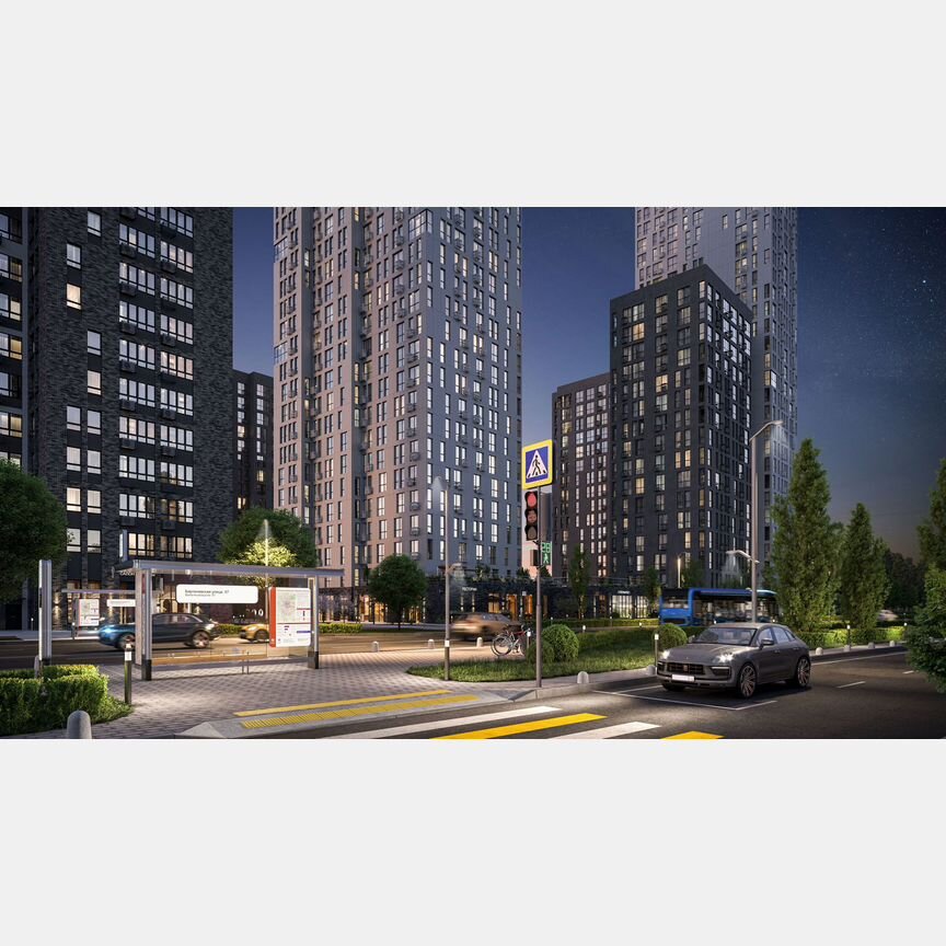 3-к. квартира, 58,6 м², 25/30 эт.