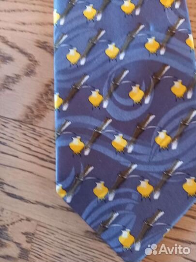 Итальянские новые шёлковые галстуки