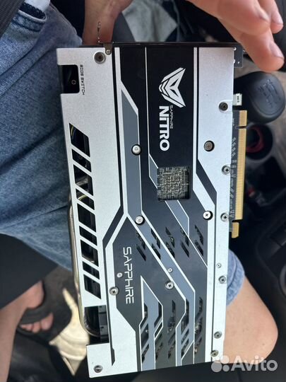 Видеокарта Raddeon RX 580 nitro 8GB