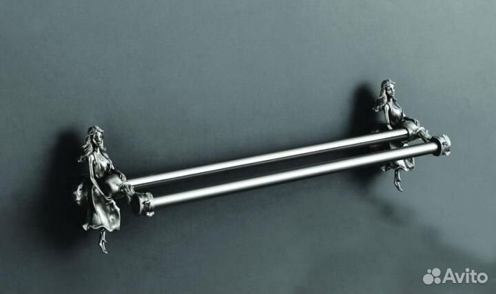 Полотенцедержатель Art&Max Athena AM-B-0618-T Сер