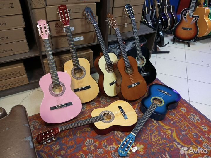 Классические гитары детские новые