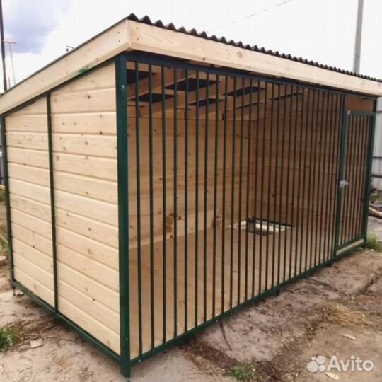 Изготовление вольеров для собак