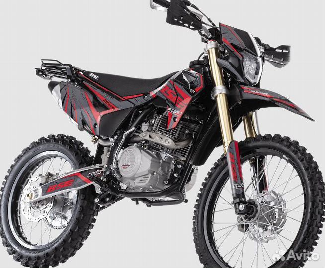 Эндуро / кросс мотоцикл BSE Z3 19/16 Red Black