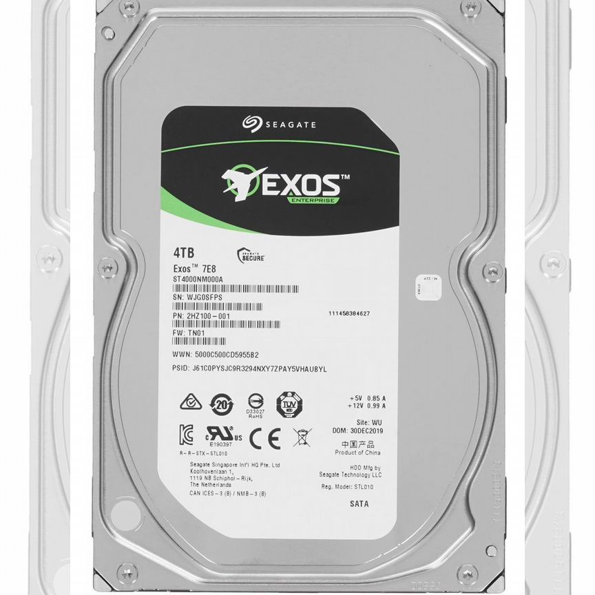 [ST4000NM000A] Жесткий Диск Seagate 4tb 3.5" Hdd St4000nm000a
