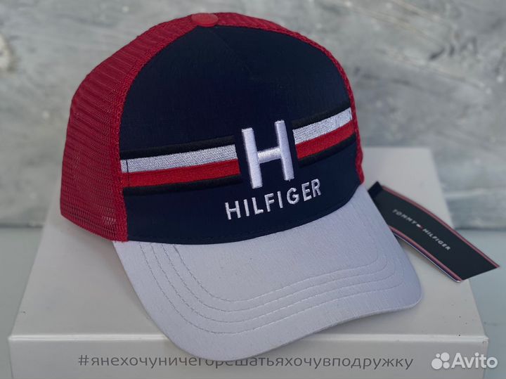 Бейсболка tommy hilfiger с дефектом