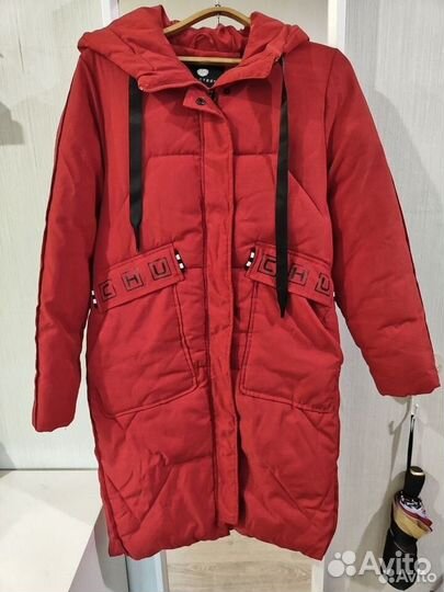 Куртка парка подростковая 158 jan steen зима