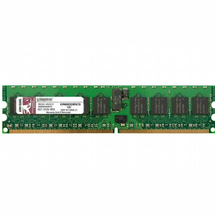 [KVR800D2D8P6/1G] Оперативная Память Kingston Ddr2 Kvr800d2d8p6/1g