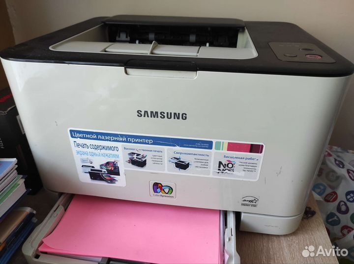 Цветной лазерный принтер samsung model clp-320