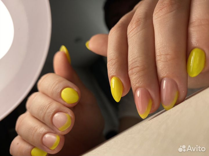 Маникюр наращивание педикюр