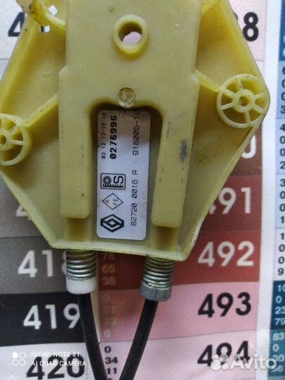 Стеклоподъемник задний правый Renault Fluence 2011