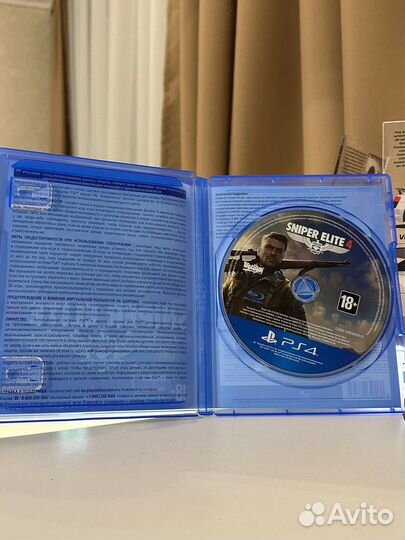 Sniper elite 4 ps4 диск