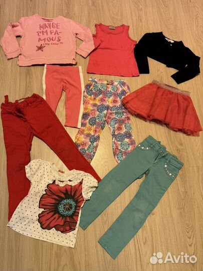Пакет вещей на девочку 3-4 года