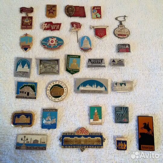 Значки. Олимпиада 1980. гто, города и др