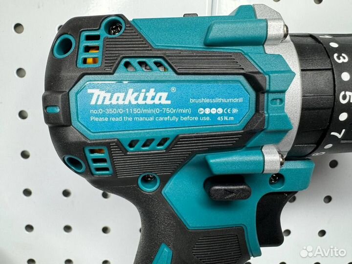 Дрель-Шуруповерт Makita бесщеточный с двумя АКБ (А