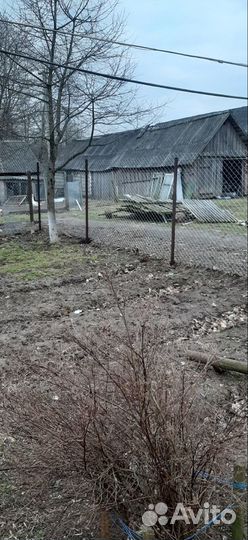 Забор из сетки рабицы и профлиста