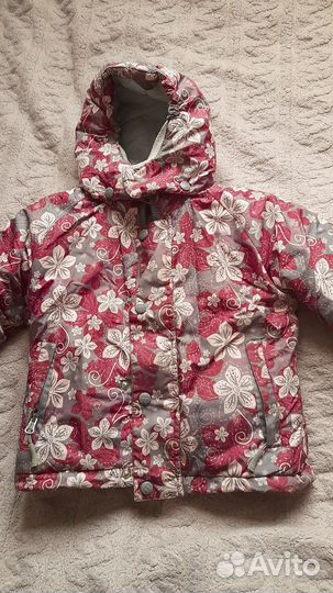 Куртка зимняя для девочки 98