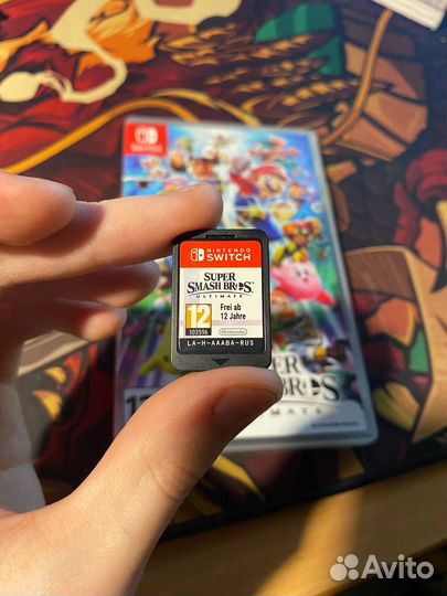 Super smash bros ultimate картридж
