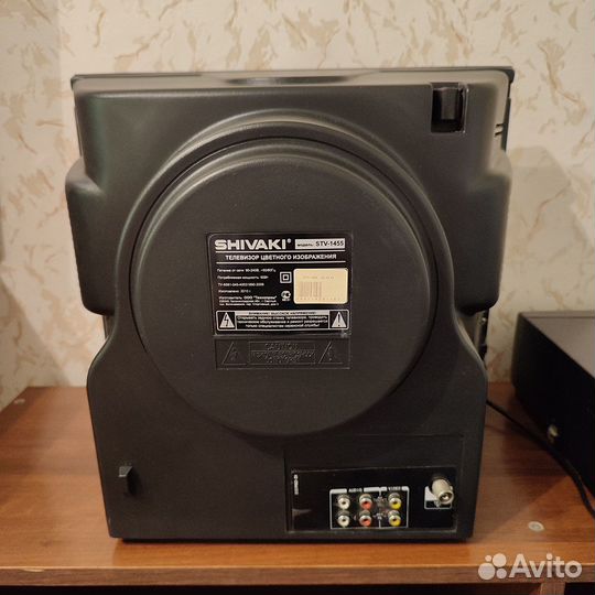 Shivaki STV-1455 (14/37см) + Philips VR497/55