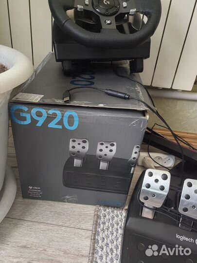 Игровой руль logitech g920