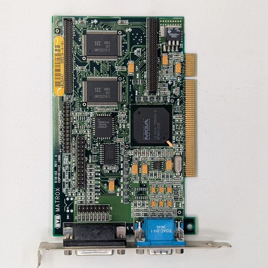 [MGA-MYST/2G] Видеокарта Matrox Mystique 2 Мб, Pci