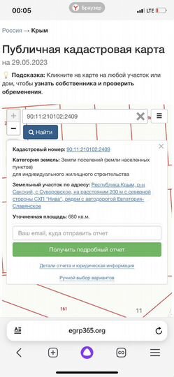 Участок 6,8 сот. (ИЖС)