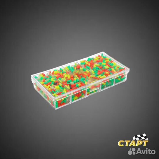 Набор силиконовых кембриков №1 в коробочке св-01