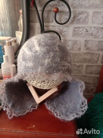 Шапка из шерсти