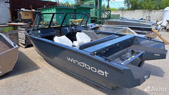 Алюминиевая лодка Windboat 4.6 DCX