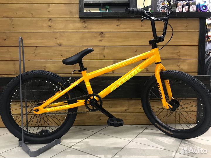 Велосипед Stark'19 Madness BMX Race оранжево-желты