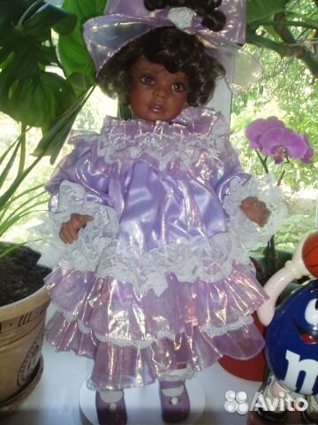 Фарфоровая коллекционная кукла от Русти