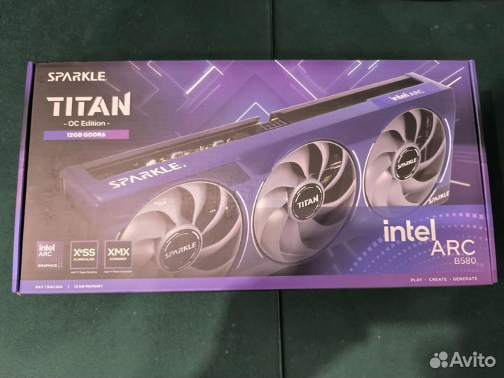 Sparkle Intel Arc B580 titan OC наличие