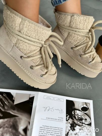 Угги луноходы женские