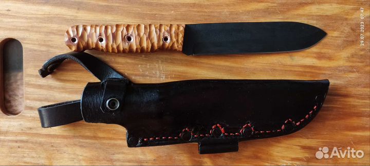 Нож охотничий ручной работы