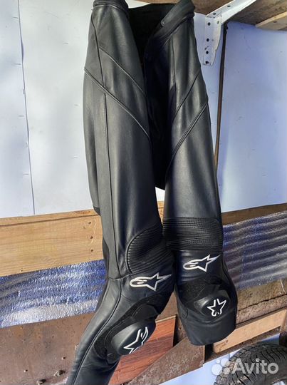 Мото штаны alpinestars 46 (кожа)