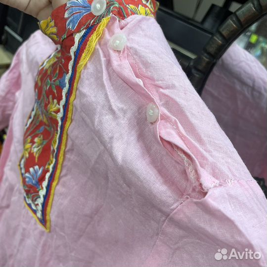 Старинная русская детская рубаха Лот0133 (сзр)