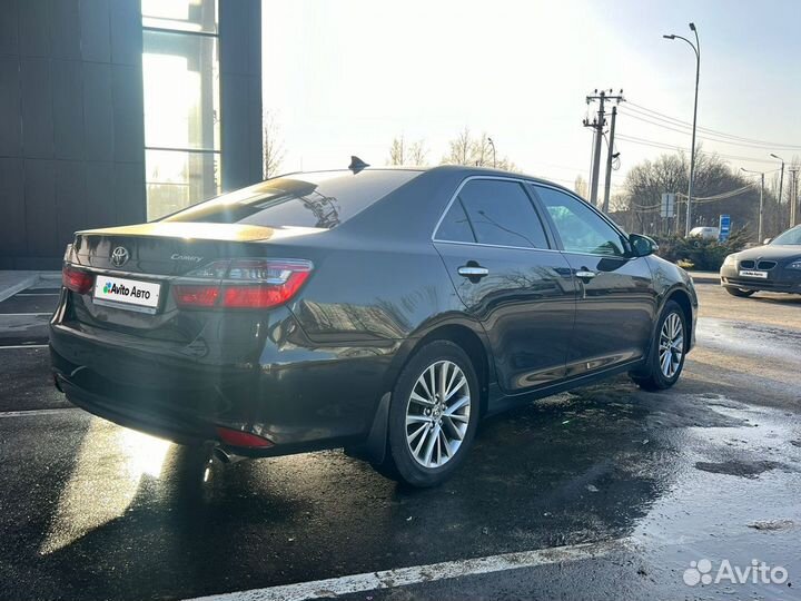 Toyota Camry 2.5 AT, 2017, 80 000 км