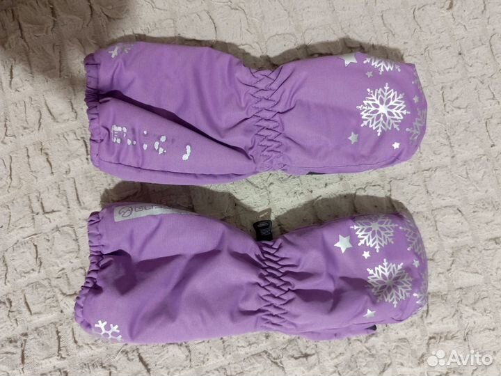 Варежки краги детские