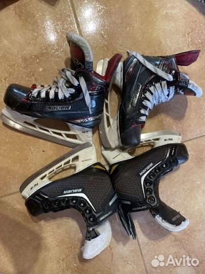 Хоккейные шорты CCM, коньки bauer