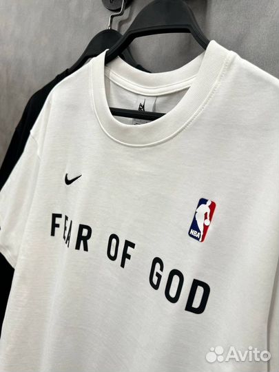 Футболка Nike fear of god nba