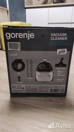 Пылесос gorenje VC 1701 новый