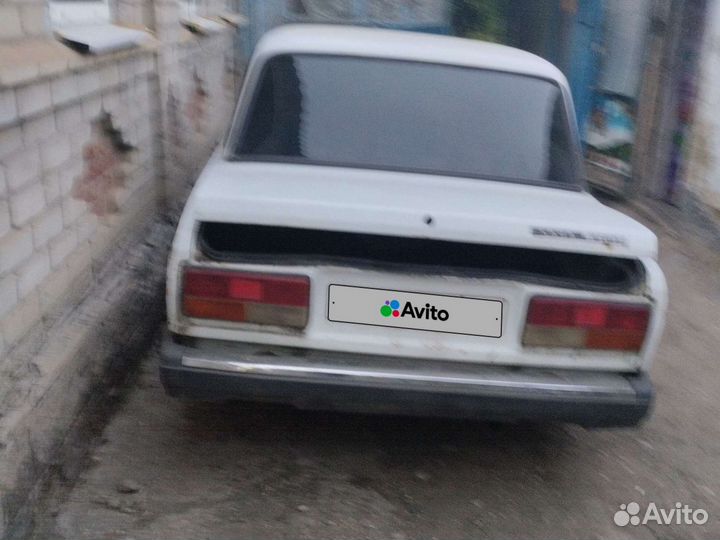 ВАЗ 2107 1.5 МТ, 1999, 39 832 км