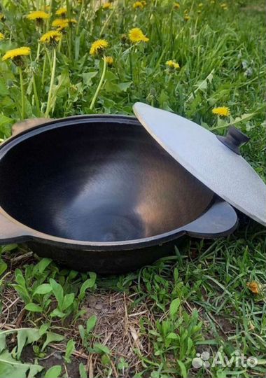 Казан чугунный 12 литров