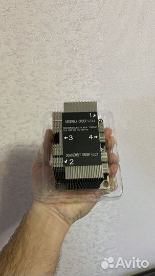 Радиатор Supermicro SNK-P0068PSC