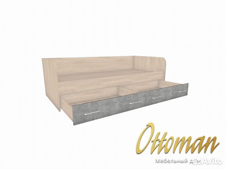 Кровать с ящиками