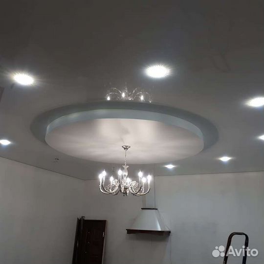 Натяжные потолки в рассрочку