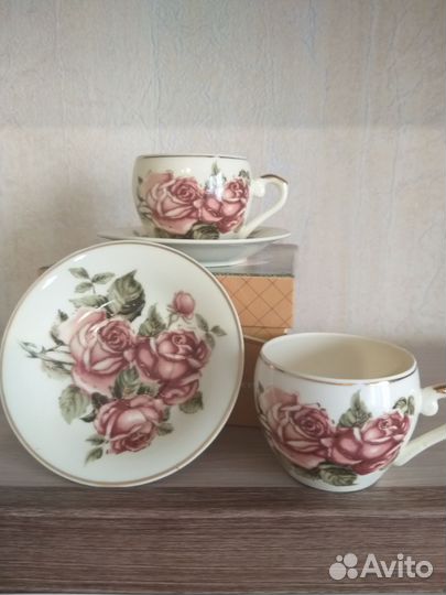 Кофейная пара фарфор