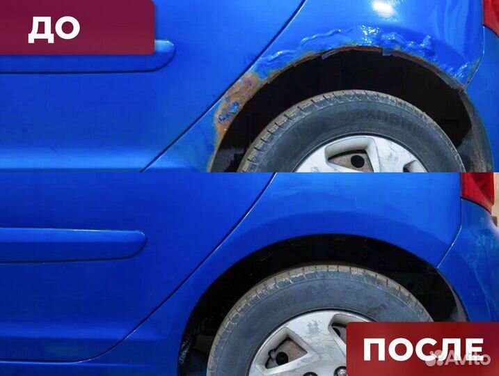 Пороги и арки долговечные для ремонта на все авто