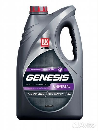 Моторное масло lukoil genesis 10w40