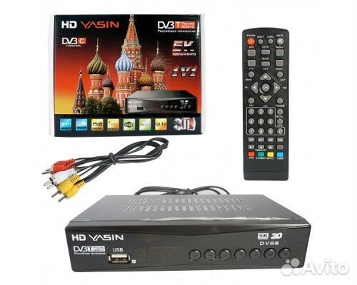 Приставка для цифрового тв dvb-t2 HD beko
