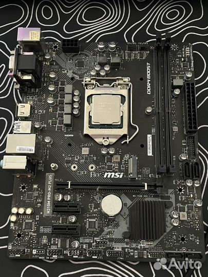 Материнская плата и i3 9100f